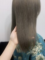 ラグナ(LAGUNA)&nbsp;【オリーブグレージュ/セミロング/ブリーチなし/20代】