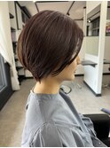 ひし形ショートボブ大人可愛い丸みショート褒められる♪