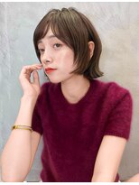 ロンドプロフィール 浦和(Lond profil)&nbsp;中川　前髪カット顔まわり似合わせ外ハネくびれミディ