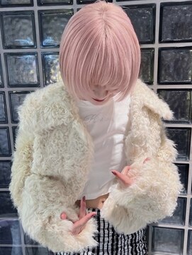 ペレ 梅田(PELE) 前髪/アンブレラカラー/こなれミディ/イメチェン/ウェーブパーマ