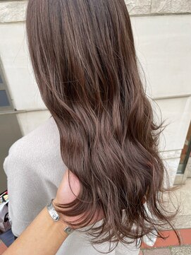 ジーナ 船橋(Zina) 髪質改善＊ロングレイヤーグレーベージュ＊美髪【Zina船橋】