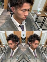 アフェクト 金沢文庫(affect)&nbsp;金沢文庫駅/ダークアッシュ ニュアンスパーマ 韓国マッシュ