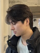 バイフィフス 原宿/表参道(by fifth)&nbsp;韓国センターパートニュアンスパーマウルフマッシュツーブロック