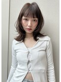 【MINX梅原加子】くびれミディアムレイヤー