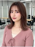 本八幡/顔周り/ブリーチなしカラー/前髪/白髪ぼかし/ハイライト