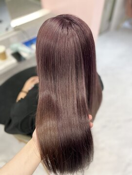 ジーナ 名駅(XENA.) 《Rena》ラベンダーピンク/ラベンダー/ブリーチカラー/名駅