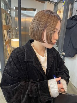 カノア(kanah)の写真/髪質や骨格,横顔のラインを見極め,大切にカット。「あなたらしさ」を重視して魅力を引き出す*【元町/三宮】