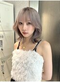 【香月指名☆】韓国風巻き×グレージュ×レイヤー×顔周りカット