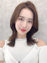 ラフィス ヘアー ルーム 難波本店(La fith hair room)&nbsp;【La fith】韓国風くびれヘア×ワンホン