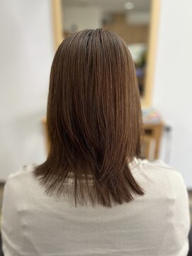 ルポ(repos) レイヤー白髪染め髪質改善40代50代酸性ストレート清須新清洲