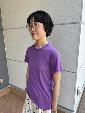 ヘアーアイストゥーレ(HAIR ICI TRE) ショートボブ パーマ