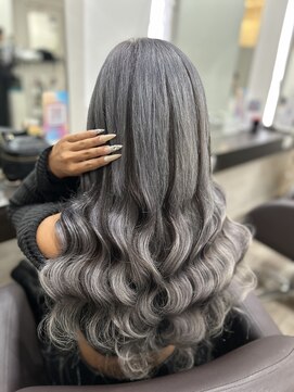 グランディールヘアデザイン(grandir hairdesign) シルバーパープル！-Yurika-