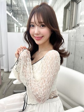 アリュウル 表参道 青山(Allure) 大人可愛いくびれヘア*マロンベージュ