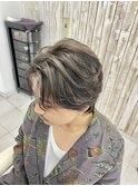 メンズコントラストハイライト