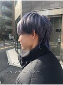 メンズカット+ラベンダーカラー【中野美容室】