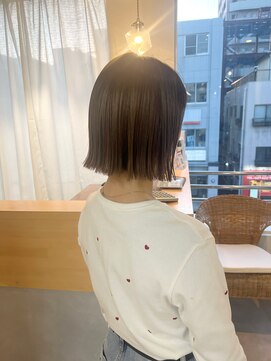 トト 船橋店(toto.) ☆暗めカラーデザインカラーグランマッシュショートボブ[船橋]