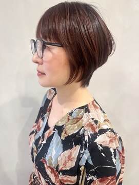 ラトリエコンタン(L´atelier Content) 【shima】コロンと丸みショート/素敵ヘア