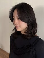 ナループロアボタン(Nalu pu loa BOTAN)&nbsp;バタフライレイヤー/海外風レイヤーカット/透明感カラー
