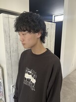 ホワイト(WHITE)&nbsp;前上がりウルフ