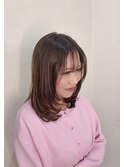 レイヤー×ショコラベージュ
