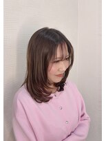 ヴィアーレアンクスタイル(VIALE Ank style)&nbsp;レイヤー×ショコラベージュ