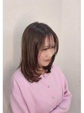 ヴィアーレアンクスタイル(VIALE Ank style) レイヤー×ショコラベージュ