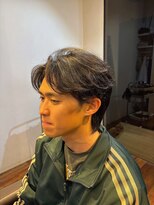 アリレイナ美容室 鎌倉店(ARIREINA) 鎌倉メンズセンターパートフェザーパーマ20代30代