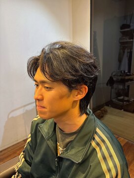 アリレイナ美容室 鎌倉店(ARIREINA) 鎌倉メンズセンターパートフェザーパーマ20代30代