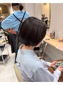 乾かすだけでまとまる丸みショート☆