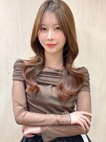 アフロート ルヴア(AFLOAT RUVUA)&nbsp;あむstyle 大人韓国くびれレイヤーシースルーバング20代30代