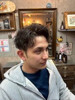 アールズ ヘア(R's hair)&nbsp;MEN’S HAIR/サーフカール/刈り上げセンターパート/印西