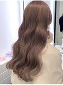 69. ミルクブラウン/ワンカラー/パーマ/韓国