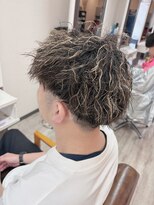 ヘアーパッション(Hair Passion) 白髪ぼかしハイライト+ツイストスパイラル