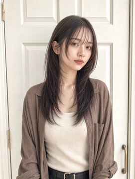 アロマヘアルーム 横浜店(AROMA hair room) 韓国風レイヤーカット/イルミナカラー/髪質改善/グレージュ/横浜
