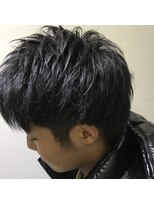 パティオンツー(PATIONN2)&nbsp;ドライヤーWAXのみ！メンズ束感ショートスタイル【表参道青山】