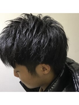 パティオンツー(PATIONN2) ドライヤーWAXのみ！メンズ束感ショートスタイル【表参道青山】