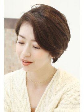 ラグエル(RAGUEL) かき上げ大人ショートボブ