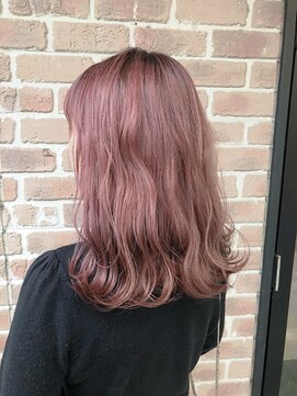 ヘアメイクエイト 丸山店(hair make No.8) 【担当＊岩切祐樹】ピンクベージュ
