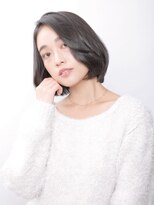 モーラ 浅香山店(MOLLA)&nbsp;シンプルなワンレングスボブ【夏カラー/ニュアンスカラー】