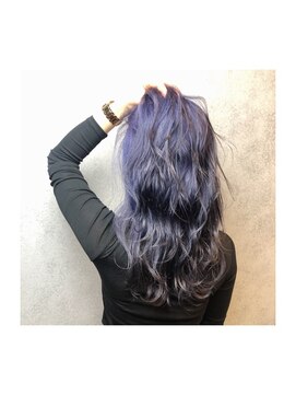 ヘアサロンエムフィス 池袋東口(HAIR SALON M Fe's) 外ハネボブ/アッシュブラウン/ネオウルフ/デザインカラー