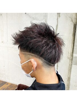 ガルボ ヘアー(garbo hair) 【モテ髪♪】メンズオススメ!ジェットモヒカンヘア♪