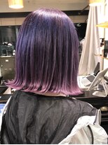トルネード(TORNADO)&nbsp;外国人風ハイトーンカラー　パープルピンクグラデーションカラー