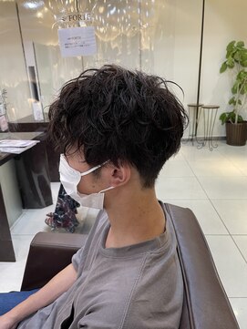 フォルテ 草薙店 刈り上げマッシュ