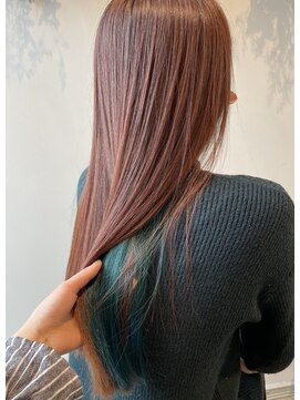 シャンプーボーイ セントラル 博多(SHAMPOO BOY central) 可愛いインナーカラー♪