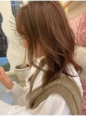 【なかじま ひびき】ハイライト×カーキグレージュ