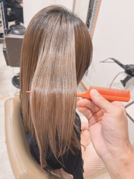 ディッシュ 五反田(dish) 五反田美容室☆髪質改善トリートメント、艶感、ダメージ補修