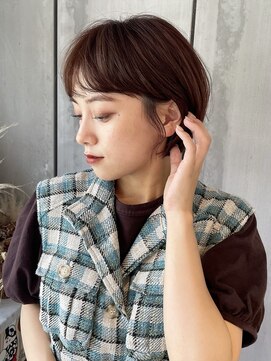 ロンプ(romp) 大人可愛い【丸みショート】【romp恵比寿】