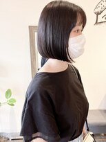 ラミエ バイ メルト 吉祥寺(lamie by melt)&nbsp;"久保田"ボブカットショートボブ透け感カラー前下がり