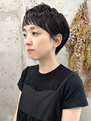 ベリーショート 【福岡 パーマ デジタルパーマ 髪質改善】