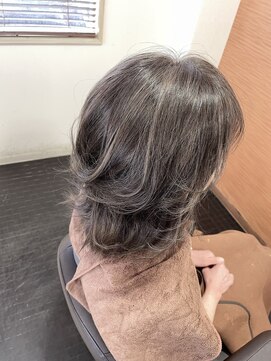 ヘアーサロン デペント(HAIR SALON Depend) ソフトレイヤー　スライシングカラー